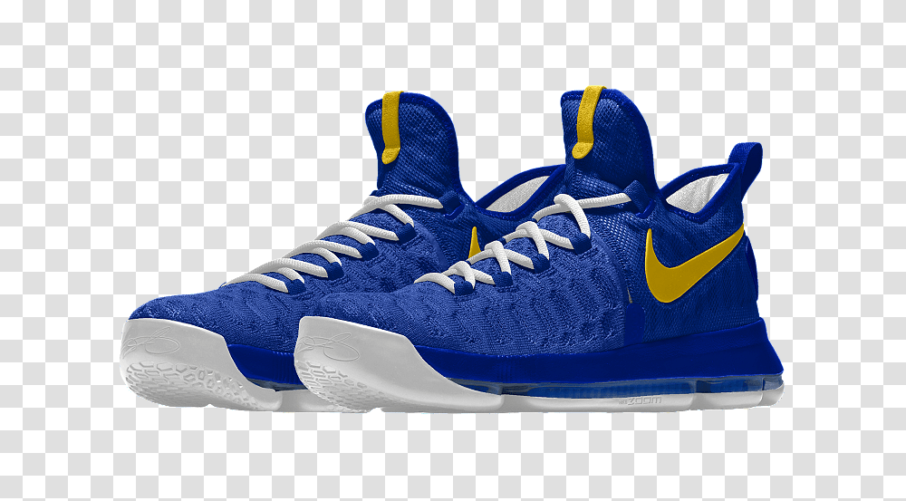 Fun With Nikeid The Very Real Nike Kd Nikeid In Warriors Colors, Shoe, Footwear, Apparel Transparent Png