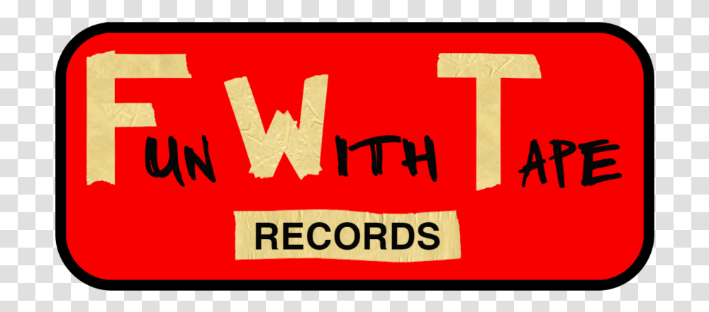 Fun With Tape Records Logo Poster, Label, First Aid, Word Transparent Png