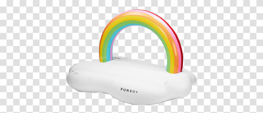 Funboy Rainbow Cloud Float Daybed 600x Rainbow Cloud Float, Inflatable Transparent Png