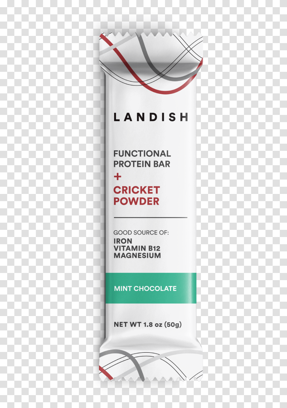Functional Protein Bar Made With Cricket Powder Mint Protein Bar, Bottle, Word, Electronics Transparent Png