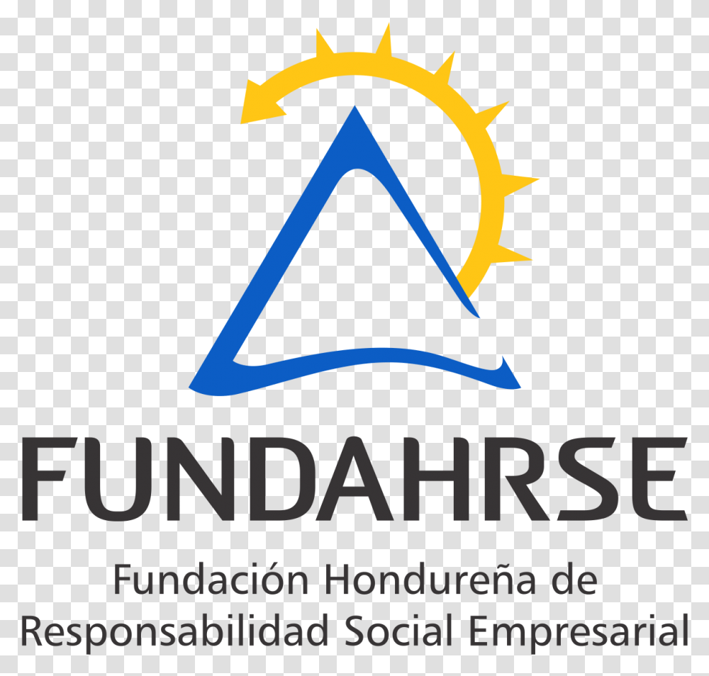 Fundahrse Fundacin De Responsabilidad Social Fundahrse, Triangle, Poster, Advertisement Transparent Png