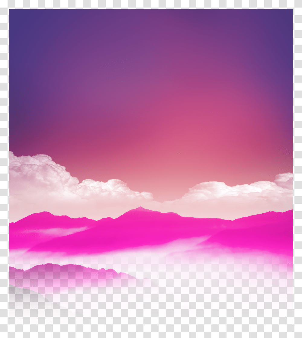 Fundal Red Mountain Material Afterglow Calm Horizon Afterglow Transparent Png