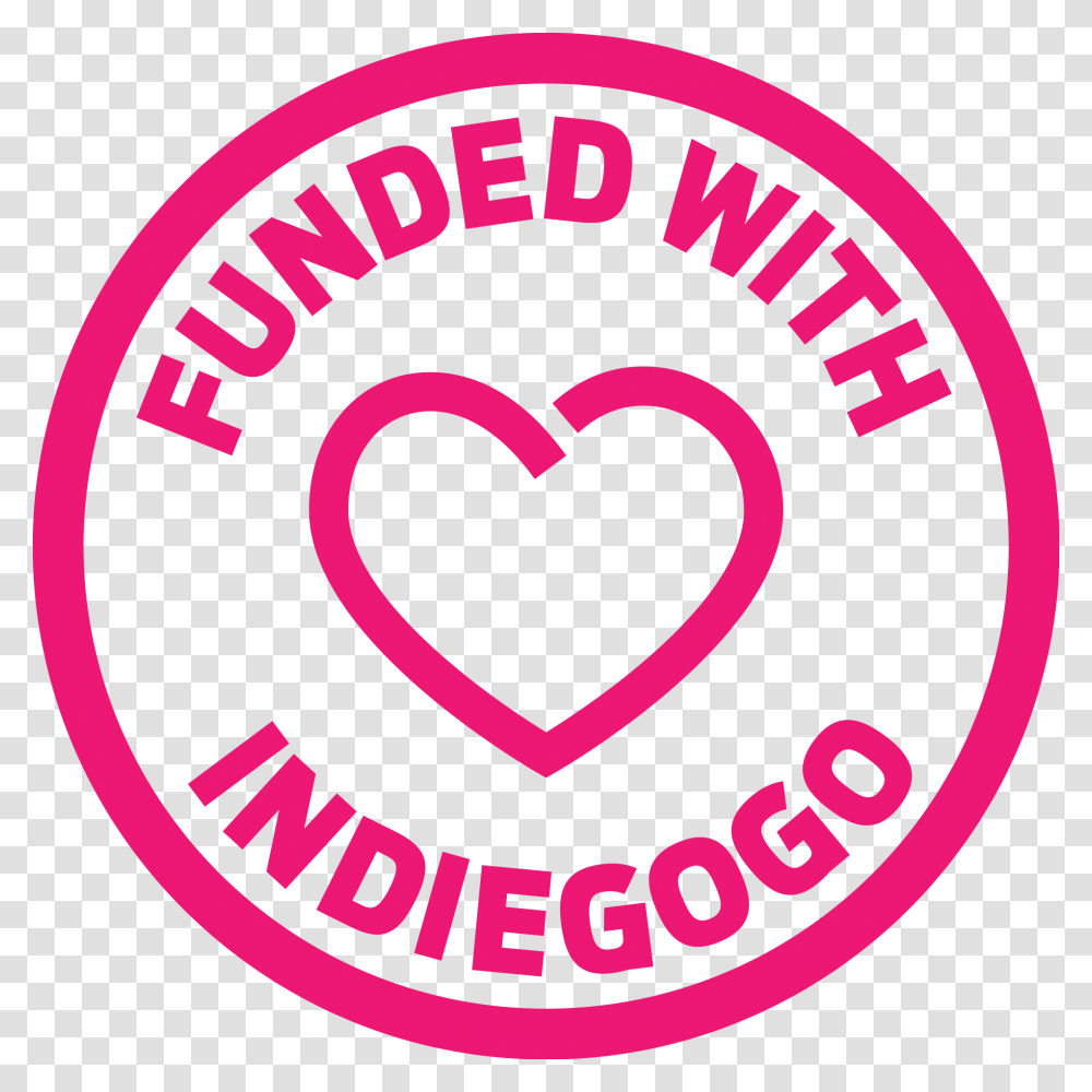 Funded With Indiegogo Diga No A Dilma, Heart, Label, Sticker Transparent Png