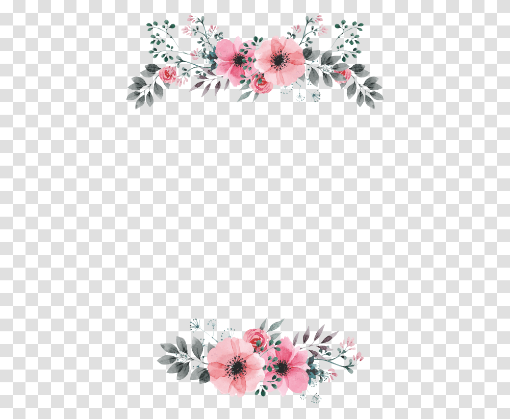 Fundo De Convite De Casamento Grey Watercolor Flowers, Plant, Floral Design, Pattern Transparent Png