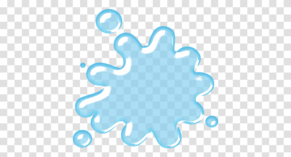 Fundo Pool Party Image Water Splash Cartoon, Snowflake Transparent Png