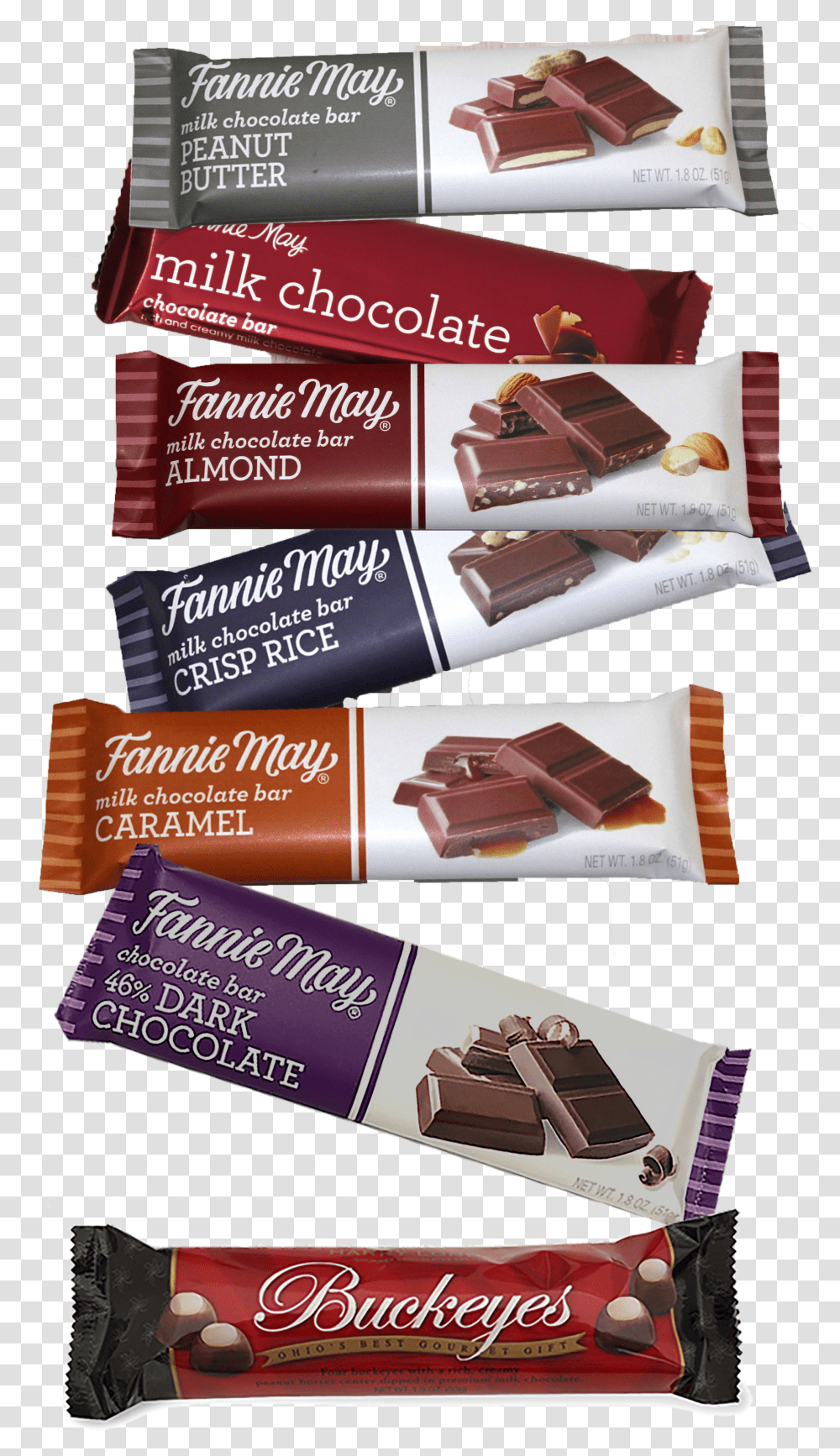 Fundraiser Candy Bar Fannie May Chocolate Transparent Png