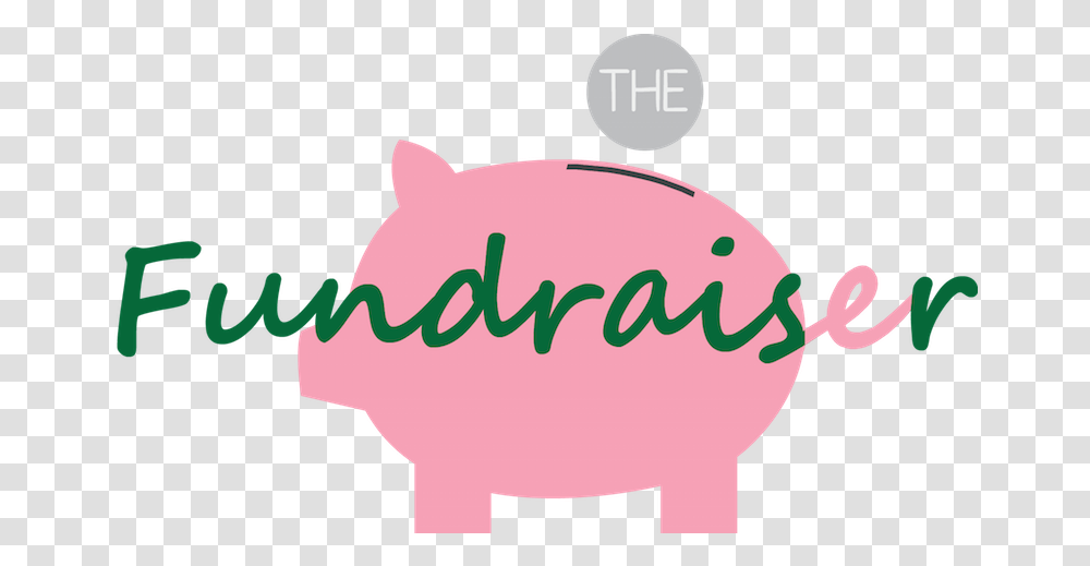 Fundraiser Clipart Fundraiser Logo, Piggy Bank, Animal, Text, Transportation Transparent Png