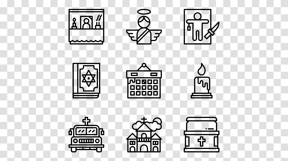 Funeral Corruption Icons, Gray, World Of Warcraft Transparent Png