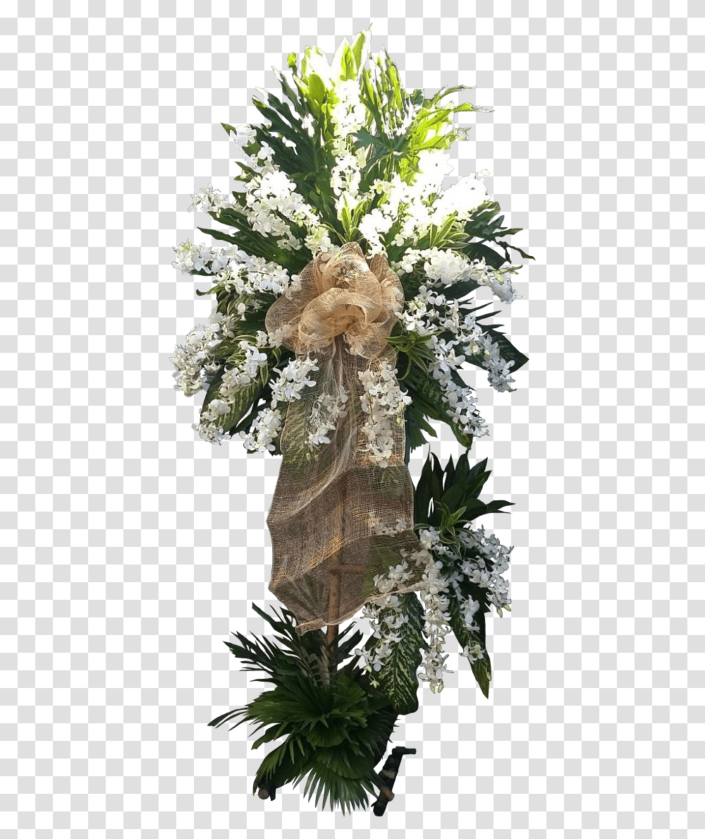 Funeral Flowers To Express Your Sympathy With Stand Bouquet, Plant, Flower Arrangement, Floral Design, Pattern Transparent Png