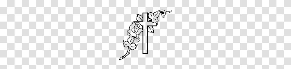 Funerals, Cross, Stencil, Crucifix Transparent Png