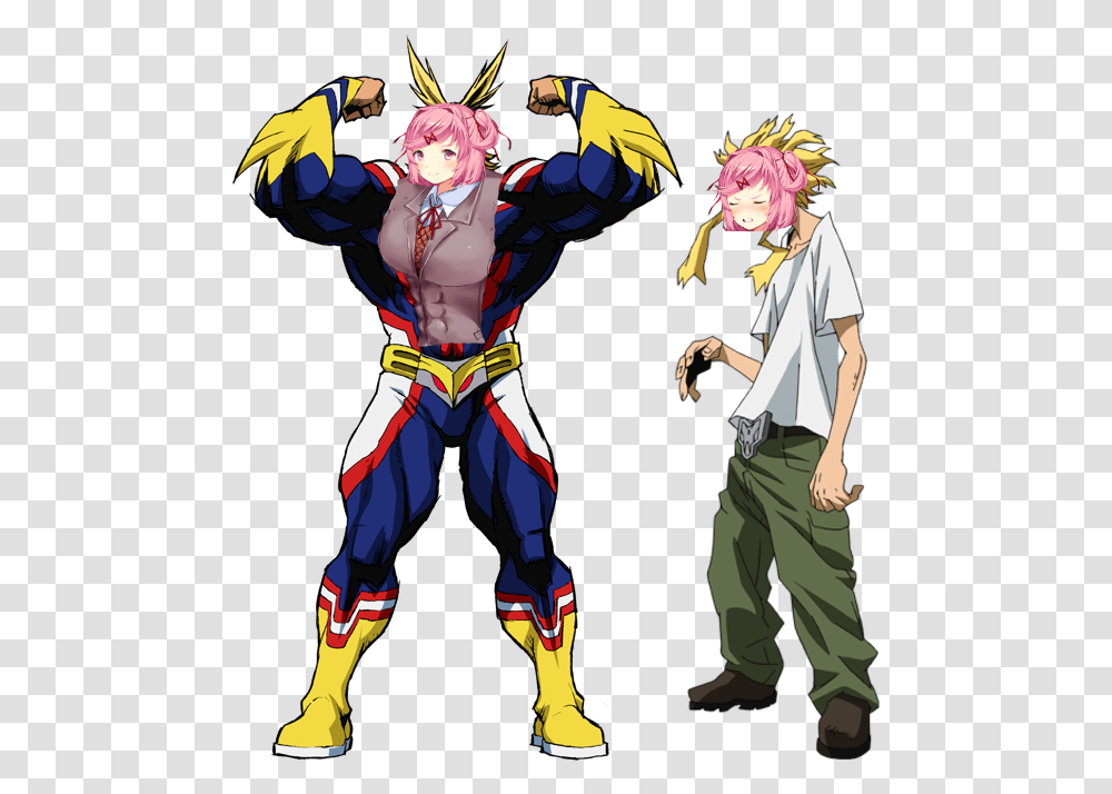 Funfun Buffsuki All Might Download All Might Muscle Form, Person, Human, Comics, Book Transparent Png