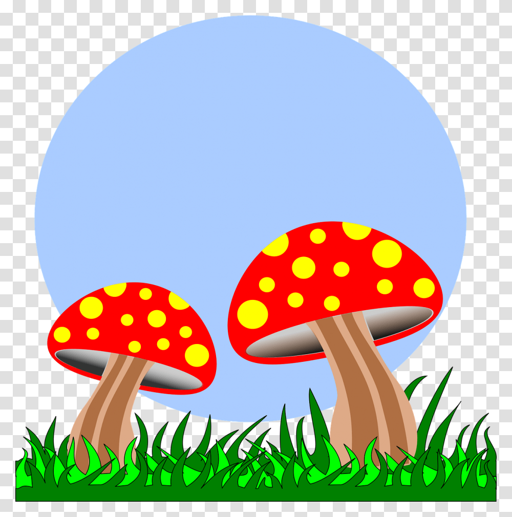 Fungi Cartoon, Plant, Balloon, Agaric, Mushroom Transparent Png
