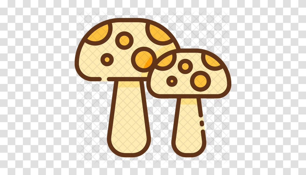 Fungi Icon Of Colored Outline Style Clip Art, Plant, Guitar, Leisure Activities, Musical Instrument Transparent Png