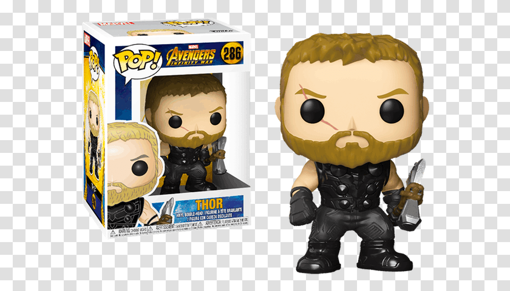 Funko Avengers Infinity War Thor, Toy, Figurine, Plush, Doll Transparent Png
