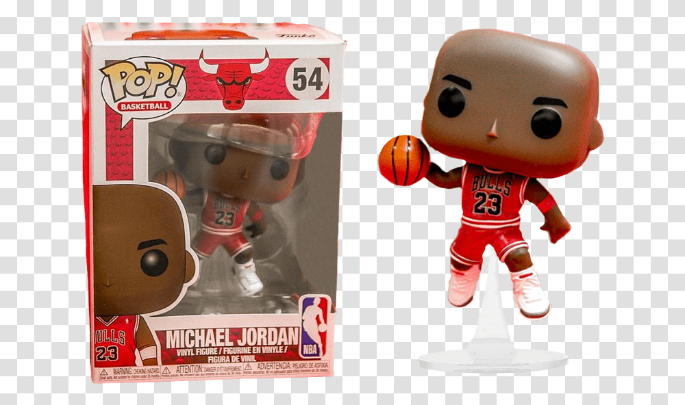 Funko Basketball Michael Jordan Funko Pop, Robot, Toy, Figurine, Doll Transparent Png