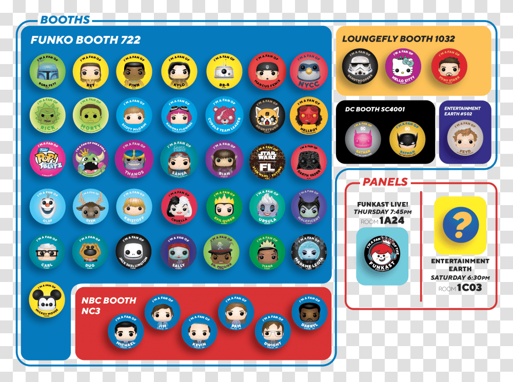 Funko Buttons Nycc, Angry Birds, Super Mario, Face Transparent Png