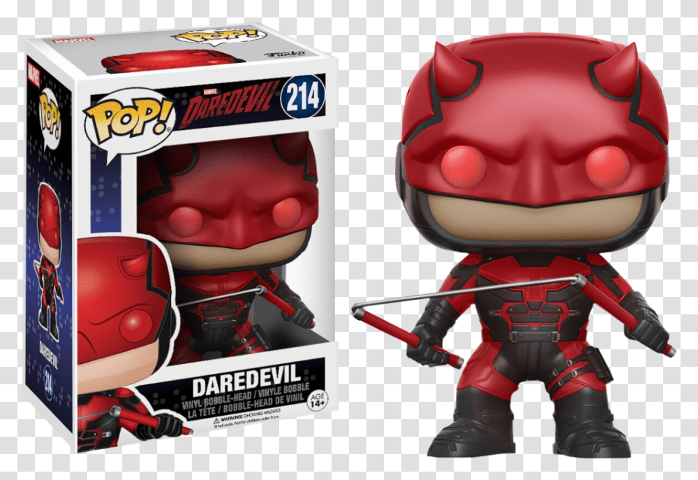 Funko Daredevil, Toy, Hand, Ninja, Weapon Transparent Png