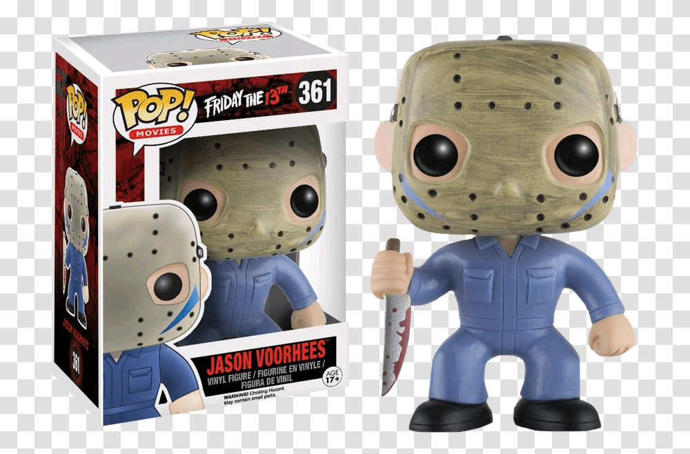 Funko Friday The 13th Jason Voorhees 8 Bit Pop Speelgoed, Robot, Apparel Transparent Png