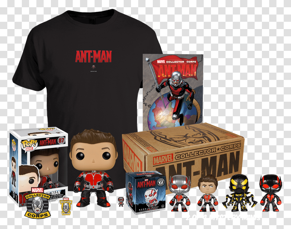 Funko Marvel Collector Corps Box, Person, Long Sleeve Transparent Png