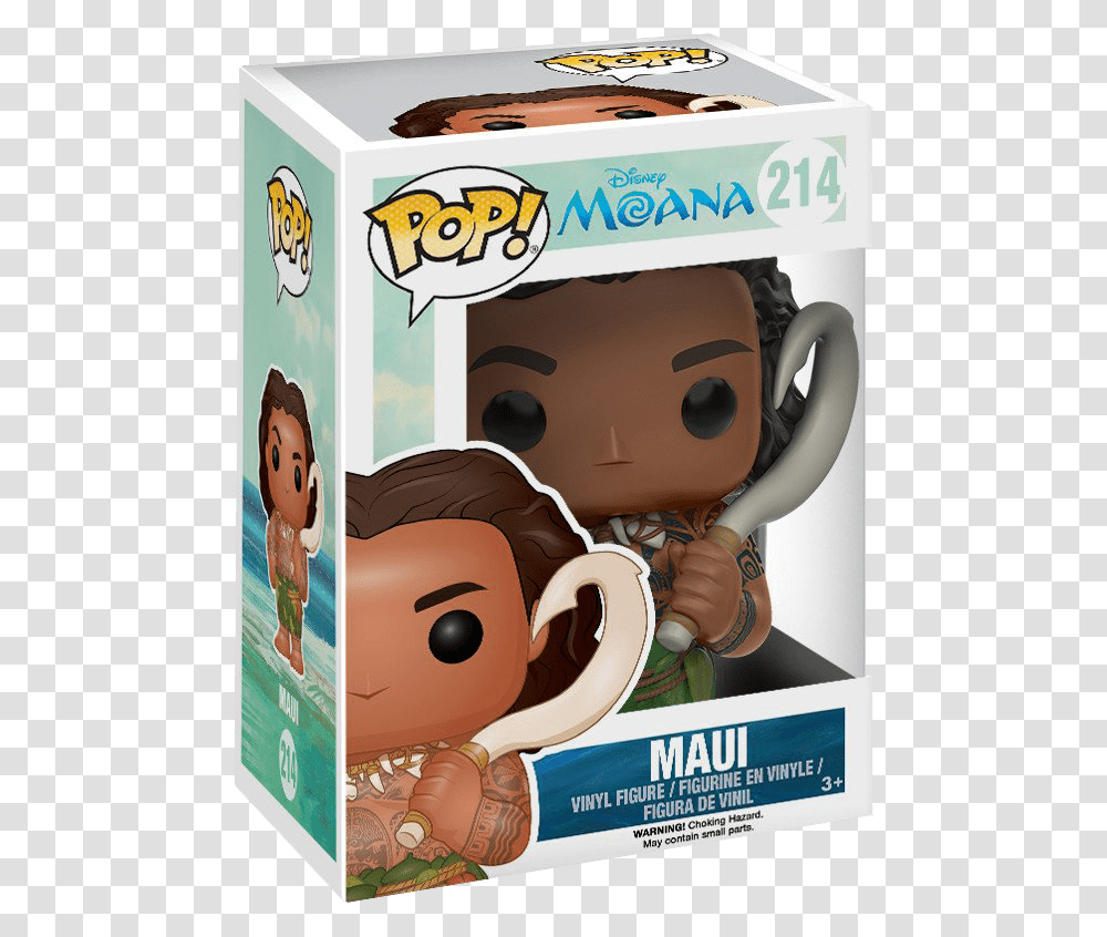 Funko Moana, Figurine, Doll, Toy, Outdoors Transparent Png