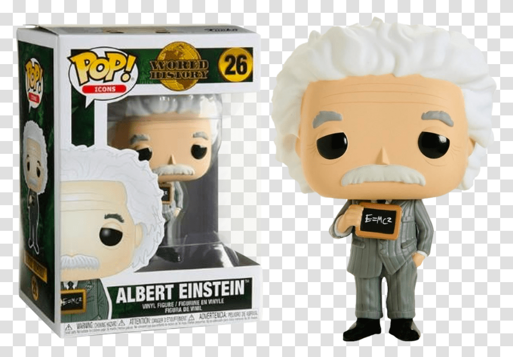 Funko Pop Albert Einstein, Toy, Robot Transparent Png