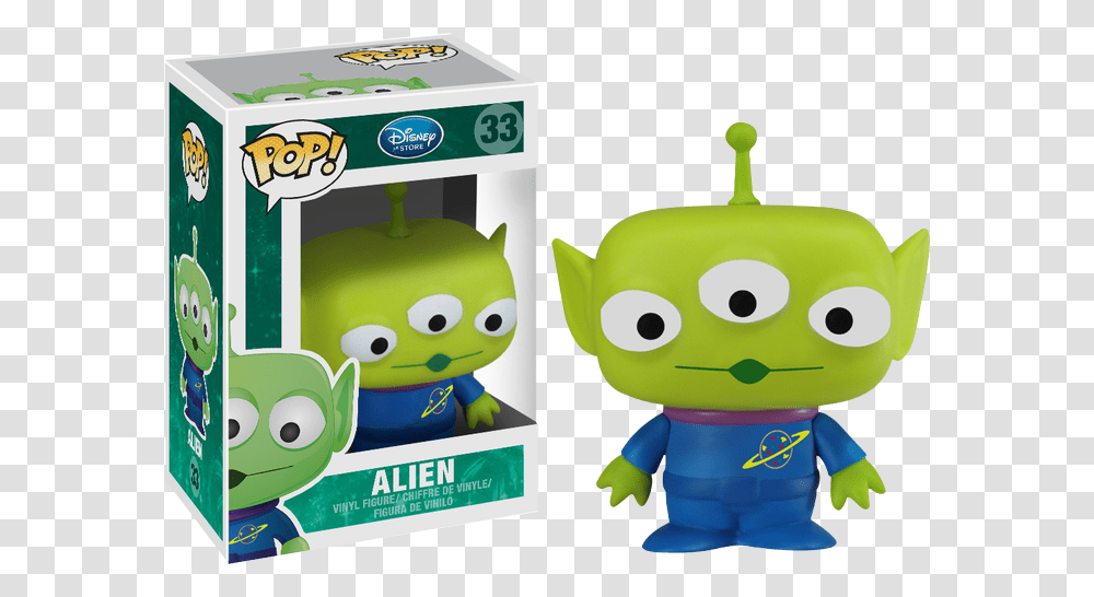 Funko Pop Alien Toy Story, Green, Plush Transparent Png