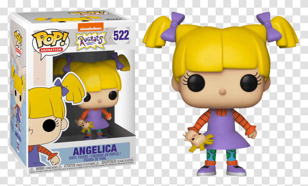 Funko Pop Angelica Rugrats, Toy, Robot, PEZ Dispenser Transparent Png
