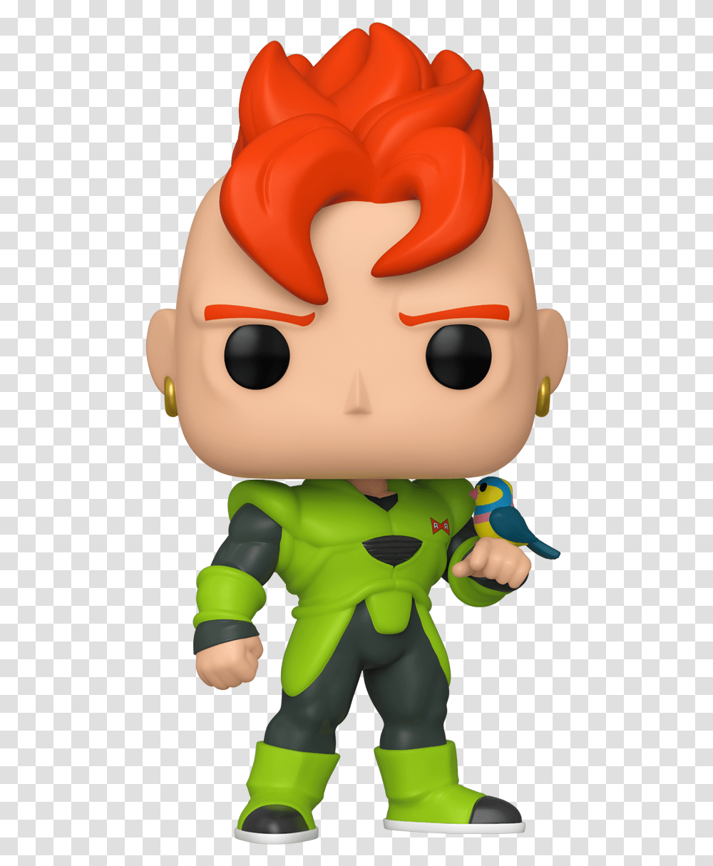 Funko Pop Animation Dragon Ball Z Android 16 Gamestop Funko Pop Androide 16, Doll, Toy Transparent Png