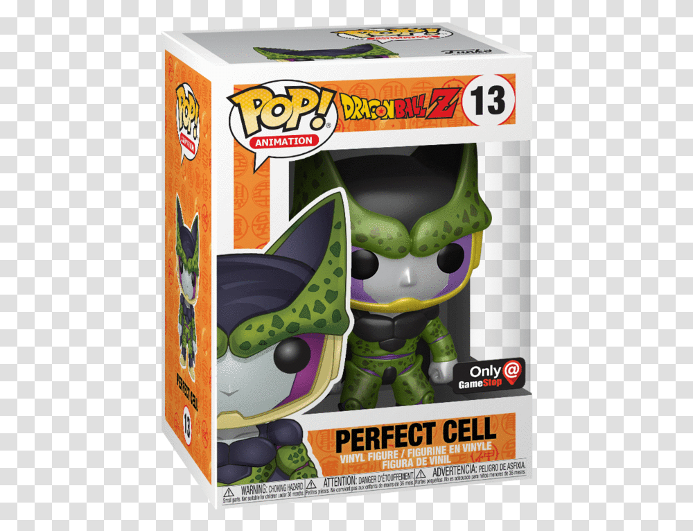 Funko Pop Animation Funko Pop Perfect Cell, Advertisement, Poster, Flyer, Paper Transparent Png