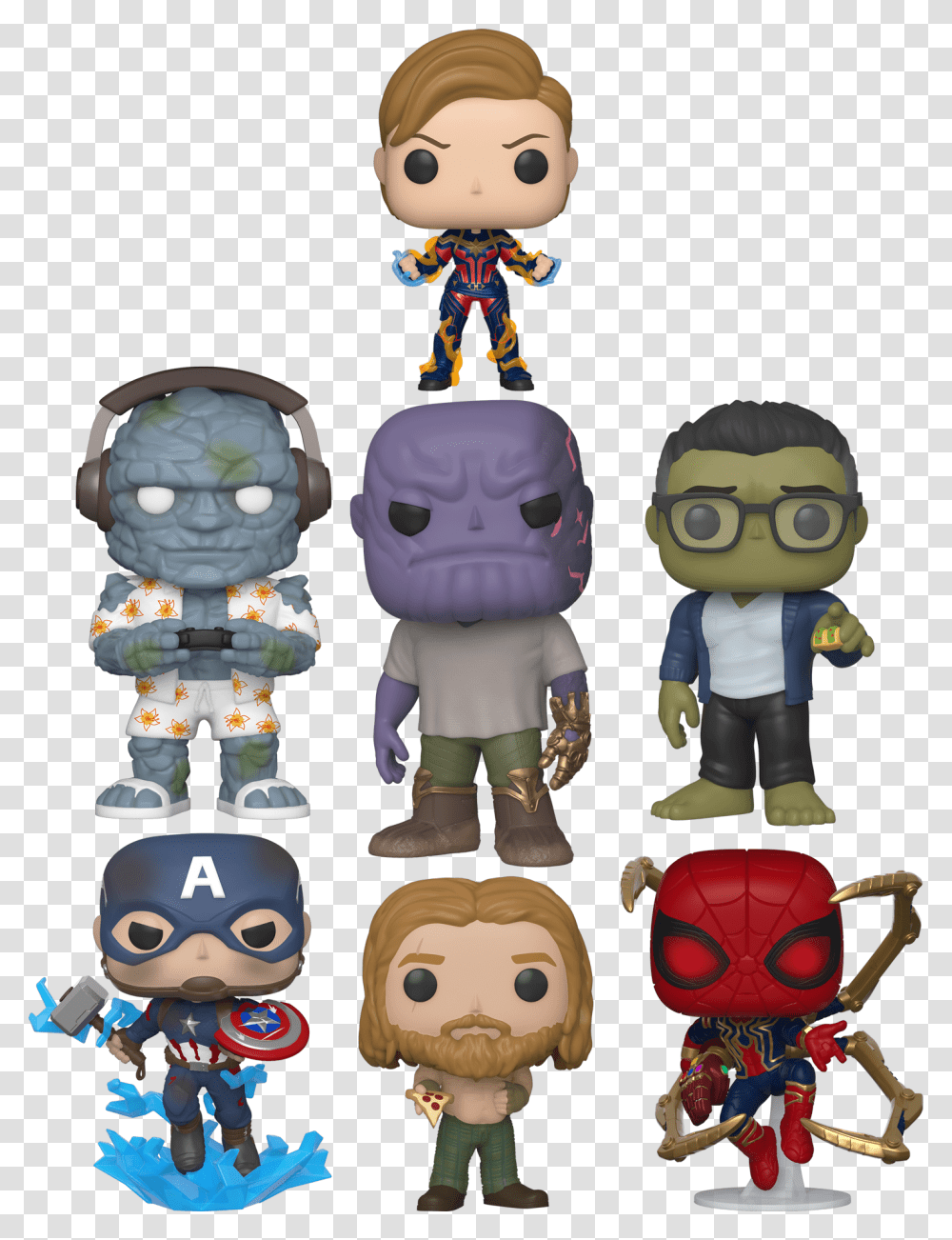 Funko Pop Avengers Endgame, Toy, Plush, Figurine, Doll Transparent Png