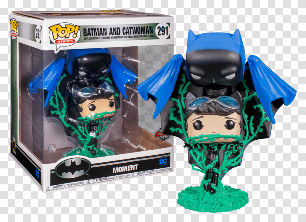 Funko Pop Batman And Catwoman Moment, Toy, Advertisement, Poster Transparent Png