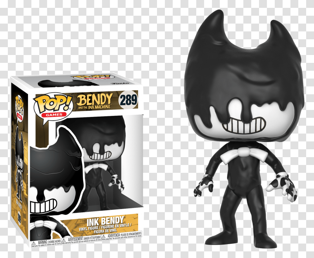 Funko Pop Bendy And The Ink Machine, Animal, Mammal, Cat, Pet Transparent Png