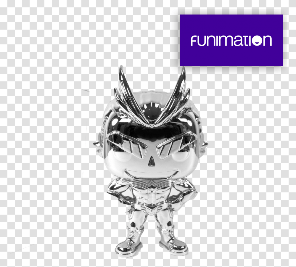Funko Pop Chrome Allmight Funimation Nycc All Might Chrome Funko, Toy, Alien Transparent Png