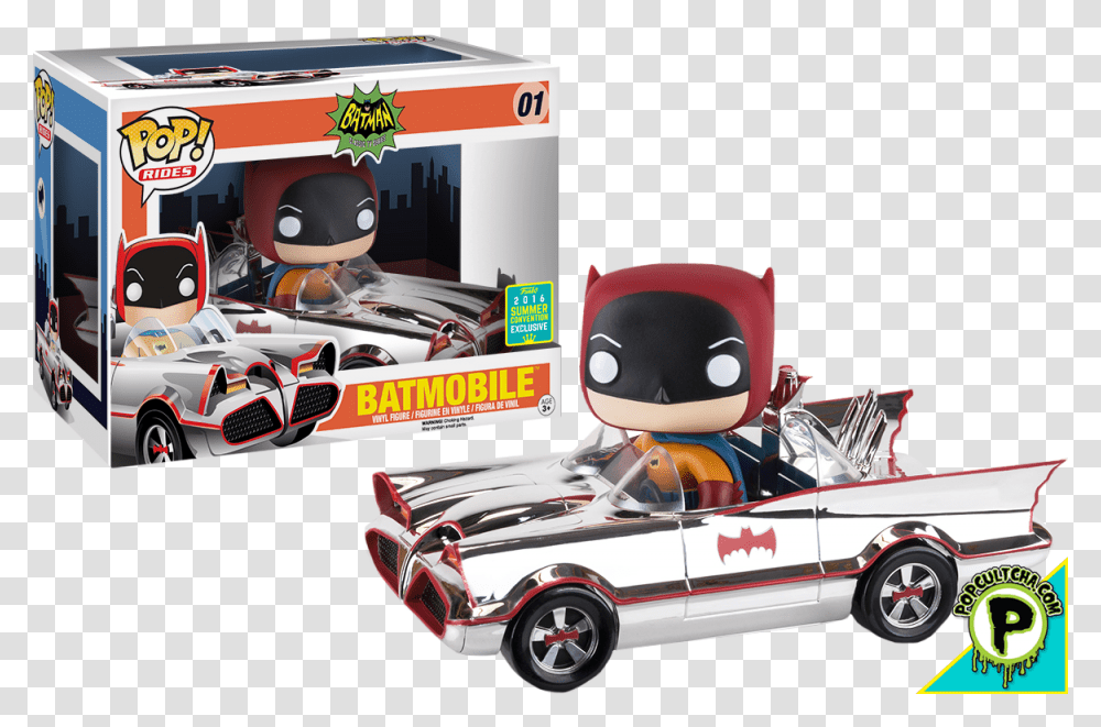 Funko Pop Chrome Batmobile Funko Pop Batman Ride, Helmet, Car, Vehicle, Transportation Transparent Png