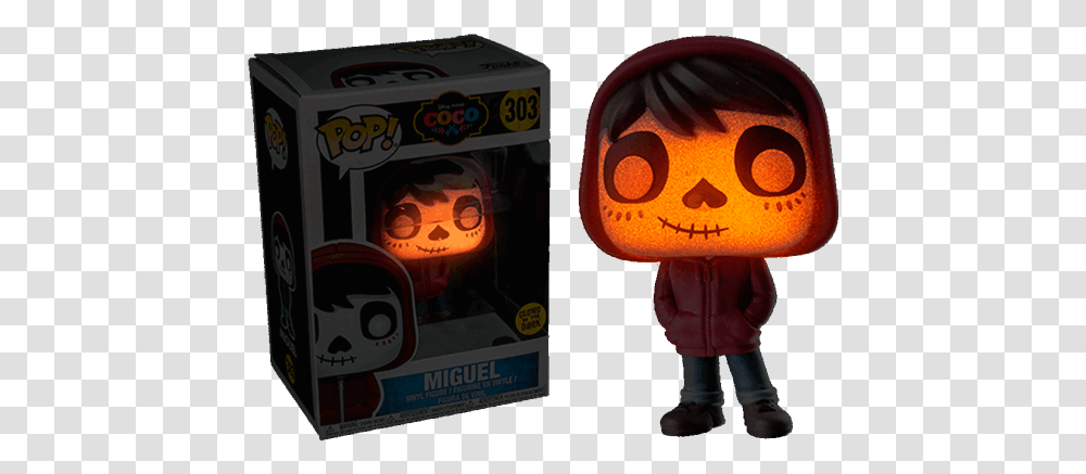 Funko Pop Coco Glow In The Dark, Toy, Pumpkin, Vegetable, Plant Transparent Png