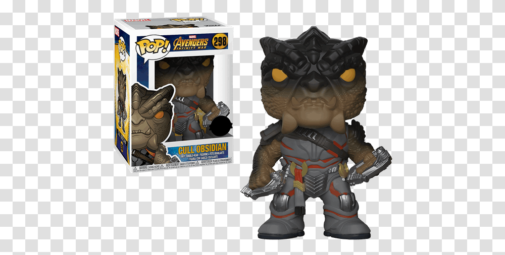 Funko Pop Cull Obsidian, Toy, Person, Human, Figurine Transparent Png