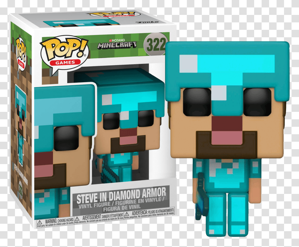 Funko Pop De Minecraft, Urban Transparent Png