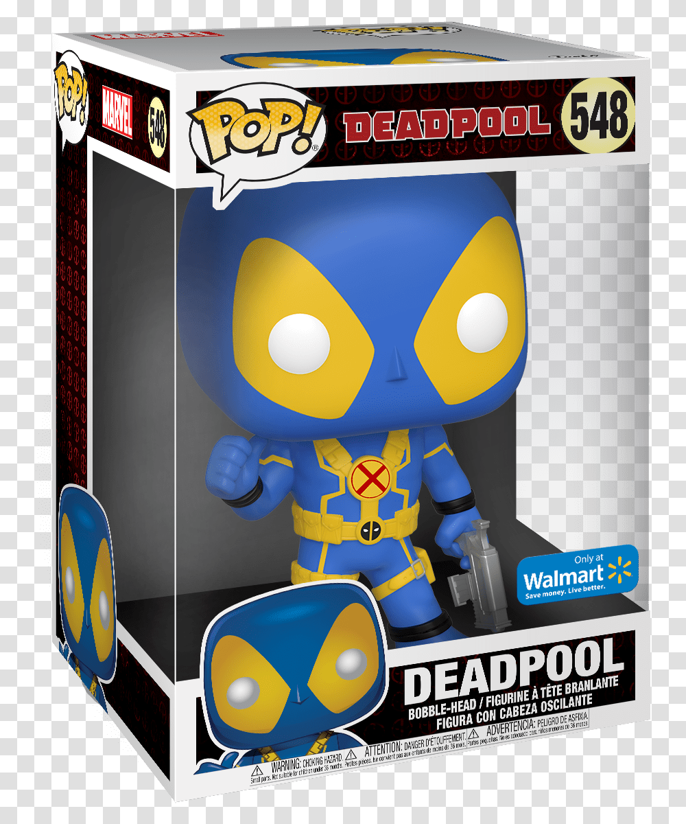 Funko Pop Deadpool 10 Inch, Robot, Toy, Poster Transparent Png