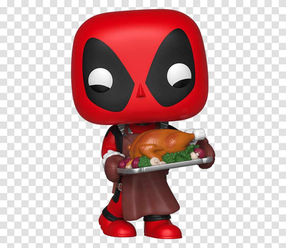 Funko Pop Deadpool Turkey, Toy, Cushion, Food, Inflatable Transparent Png