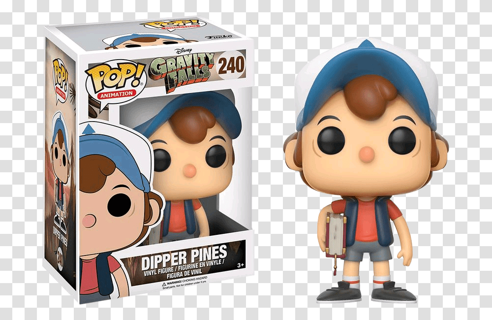 Funko Pop Dipper Pines, Outdoors, Figurine, Poster, Advertisement Transparent Png