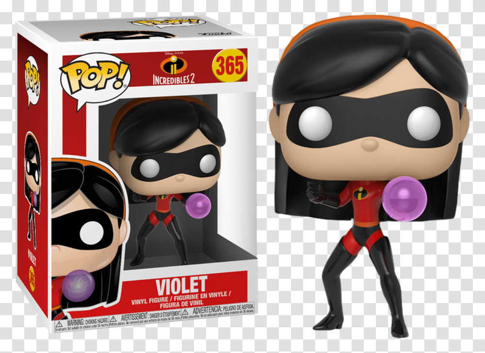 Funko Pop Disney Frozone Brand New In Box Incredibles Incredibles 2 Violet Funko Pop, Advertisement, Poster, Toy, Paper Transparent Png