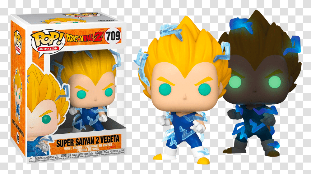 Funko Pop Dragon Ball Z Vegeta Super Saiyan 2 709 Funko Pop Super Saiyan 2 Vegeta, Poster, Advertisement, Paper, Flyer Transparent Png