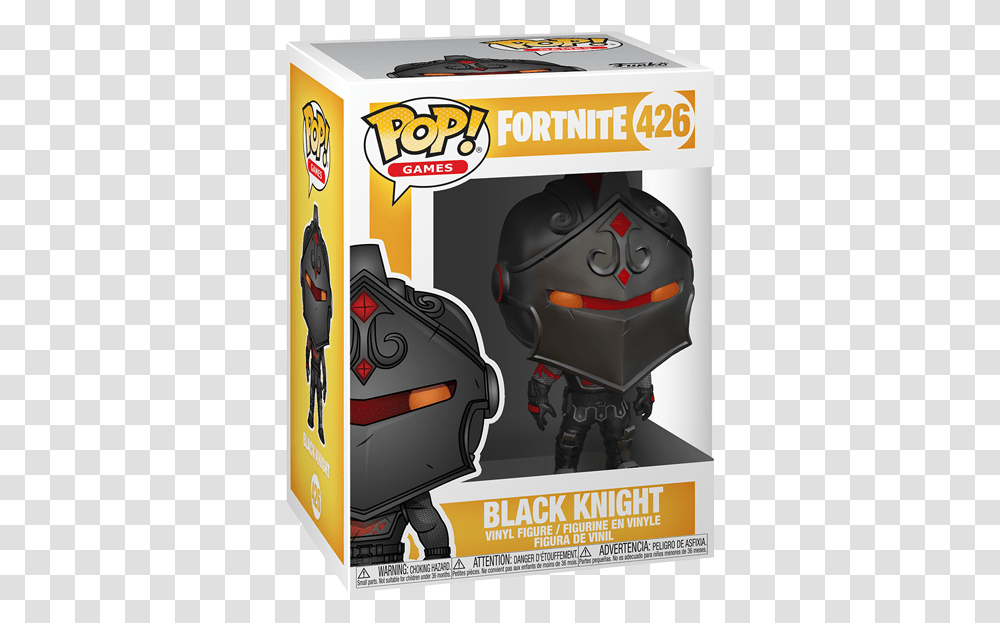 Funko Pop Fortnite Black Knight, Helmet, Apparel, Poster Transparent Png