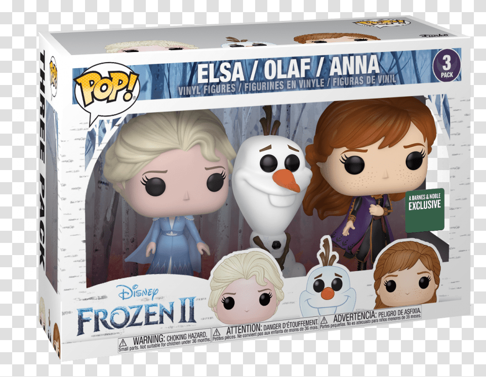 Funko Pop Frozen, Doll, Toy, Advertisement, Poster Transparent Png