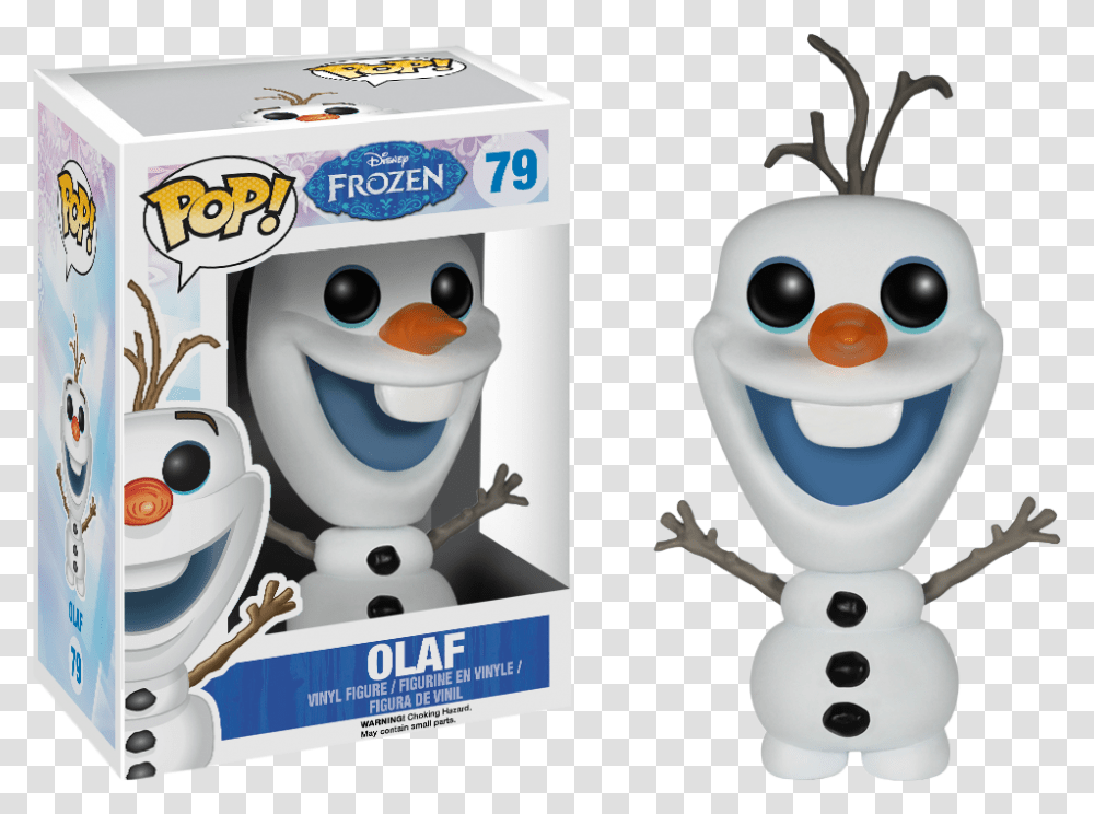 Funko Pop Frozen Olaf, Outdoors, Nature, Snow, Robot Transparent Png