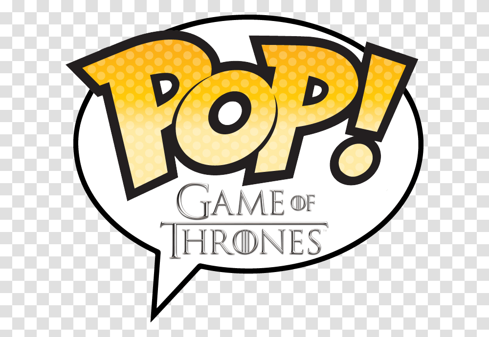 Funko Pop Game Of Thrones, Label, Logo Transparent Png