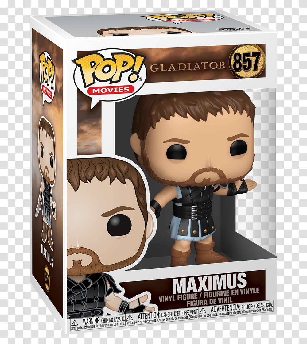 Funko Pop Gladiator Maximus, Toy, Food, Doll, Outdoors Transparent Png
