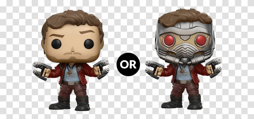 Funko Pop Guardians Of The Galaxy Star Lord Chase Pop, Person, Human, Helmet Transparent Png