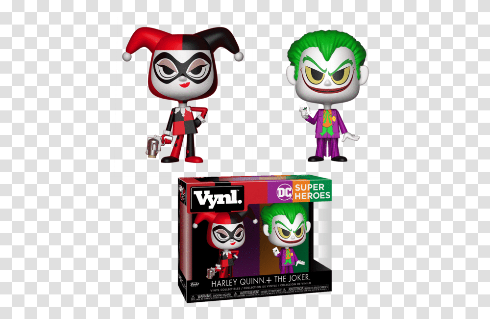 Funko Pop Harley Quinn And Joker, Robot, Toy Transparent Png