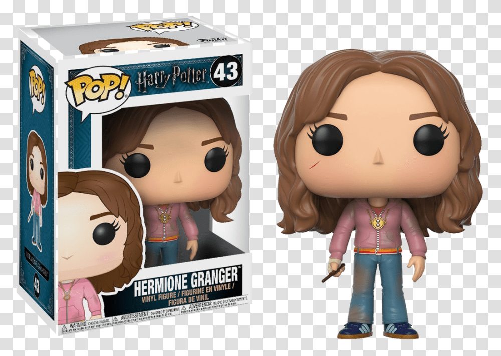 Funko Pop Hermione Granger, Doll, Toy, Person, Human Transparent Png